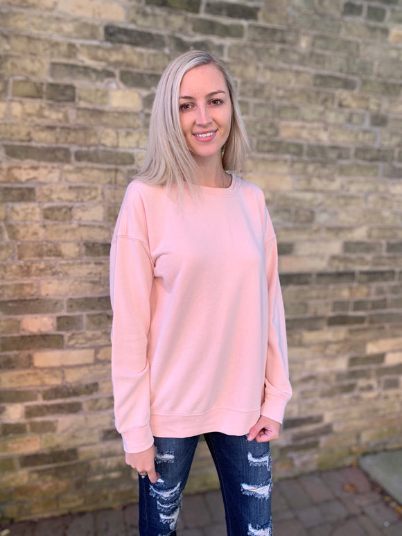 Blush Crew Neck