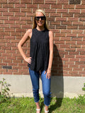 All Things Lace Sleeveless Black