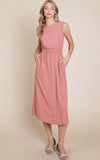 All I Want Midi Dress - Mauve