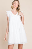 Adore Me Mini Dress - White