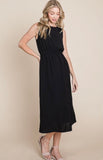 All I Want Midi Dress - Black