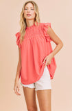 Summertime Blooms - Coral Pink