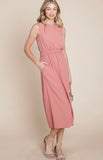 All I Want Midi Dress - Mauve