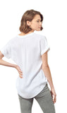 You Make It Easy Blouse - White