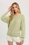 Desired Moments Dolman Top