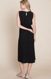 All I Want Midi Dress - Black