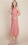 All I Want Midi Dress - Mauve