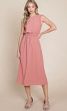 All I Want Midi Dress - Mauve