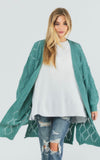 Sweet Enough Cardigan - Green