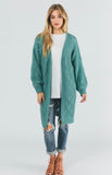 Sweet Enough Cardigan - Green