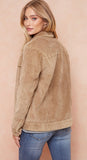 Ready Or Not Corduroy Jacket - Tan