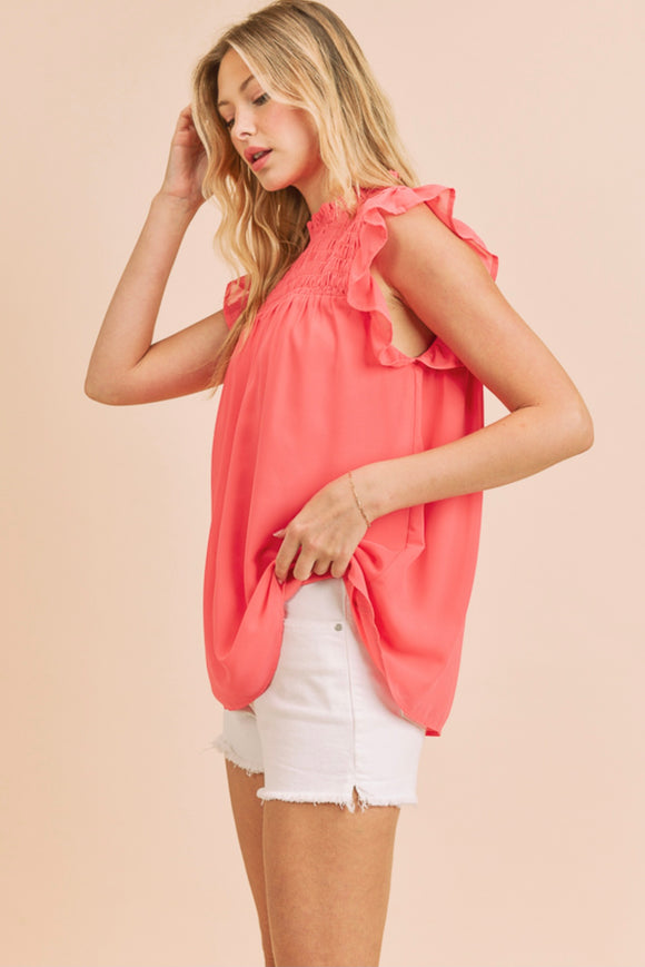 Summertime Blooms - Coral Pink