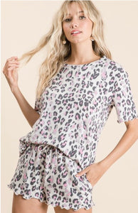 Sweet Slumber Loungewear - Animal Print