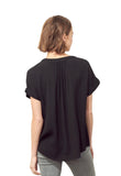 You Make It Easy Blouse - Black