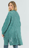 Sweet Enough Cardigan - Green