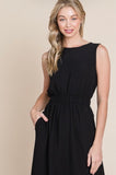 All I Want Midi Dress - Black