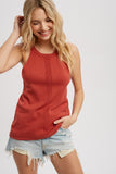 Saturday Afternoons Knit Top - Spice