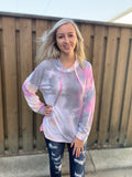 Tie Dye French Terry Hoodie